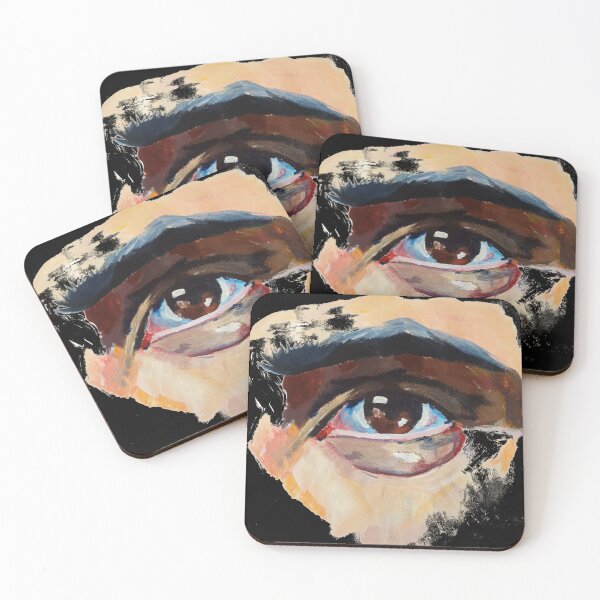 Item preview, gothic acrylic paint eyeball designed and sold by Moth-Oak.