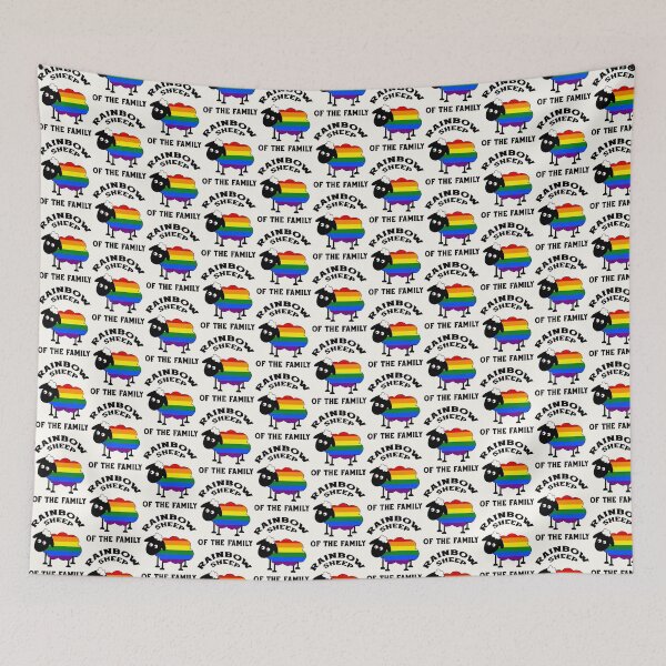Item preview, Doodle Rainbow Sheep designed and sold by Izaa-aart.