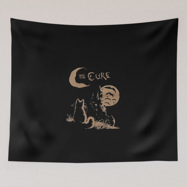 Item preview, The Cure - Cat Moon Art #5570 designed and sold by lukas-lei-art.