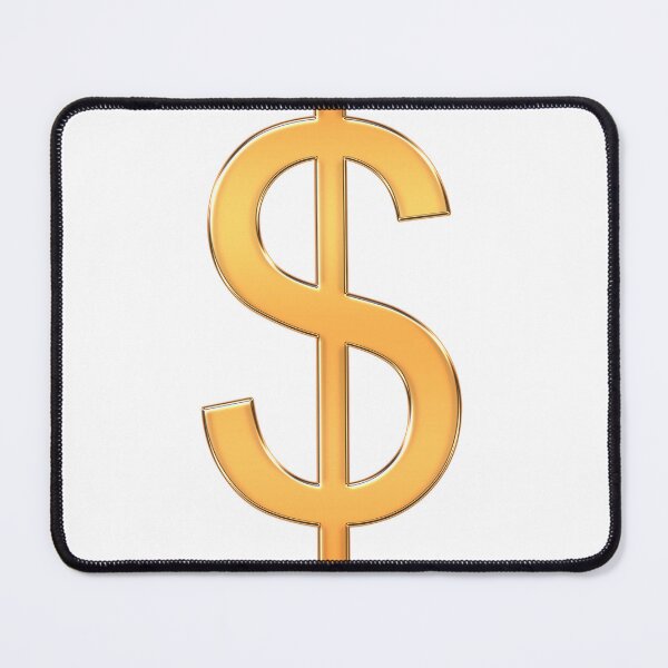 Item preview, Golden US Dollar Sign Symbol designed and sold by DailyDoodlesBySumbul.