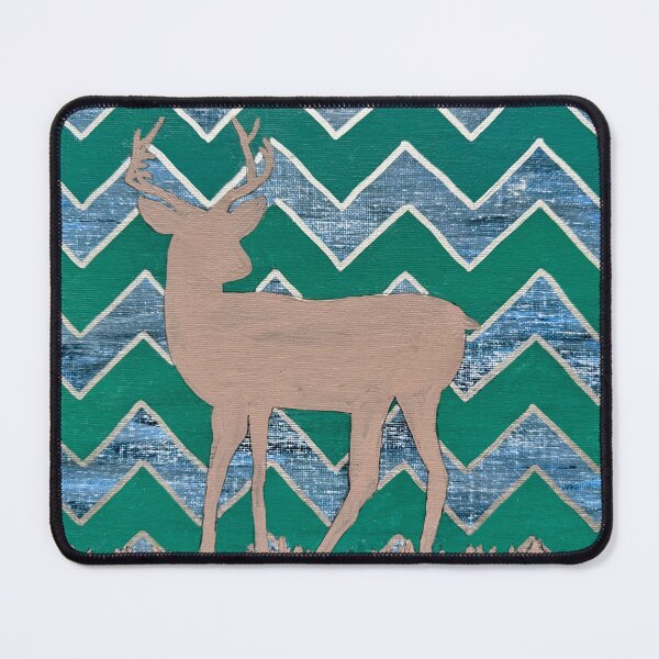 Item preview, Deer with abstract background  designed and sold by LMT-art.