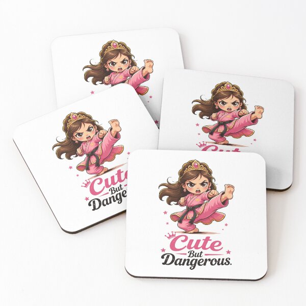 Item preview, "Cute But Dangerous" Princess Karate Girl  designed and sold by MusesWhispers.