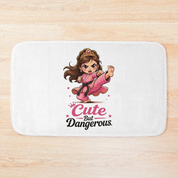 Item preview, "Cute But Dangerous" Princess Karate Girl  designed and sold by MusesWhispers.