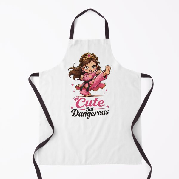 Item preview, "Cute But Dangerous" Princess Karate Girl  designed and sold by MusesWhispers.