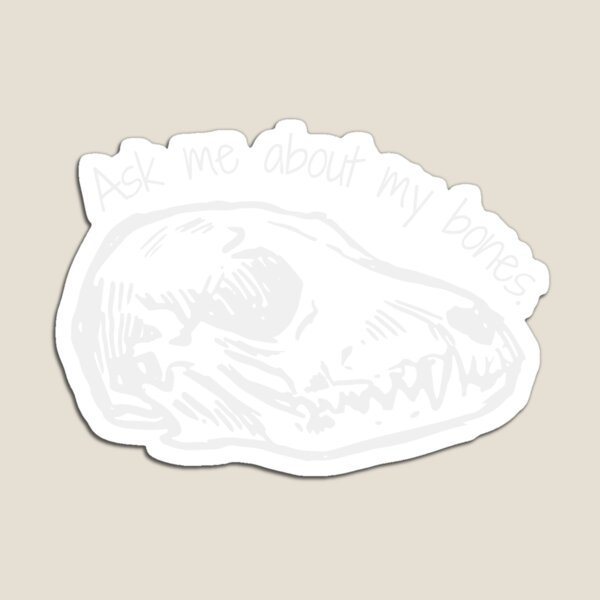 Item preview, Ask Me About My Bones Skull Design designed and sold by Vileprint.