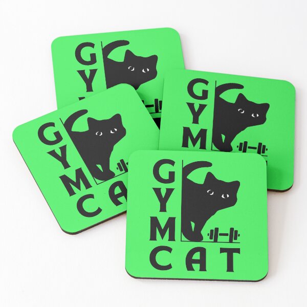 Item preview, Gym Cat Funny Workout T-Shirt Cat Lover Fitness Gift Weightlifting Tee designed and sold by oonproducts.