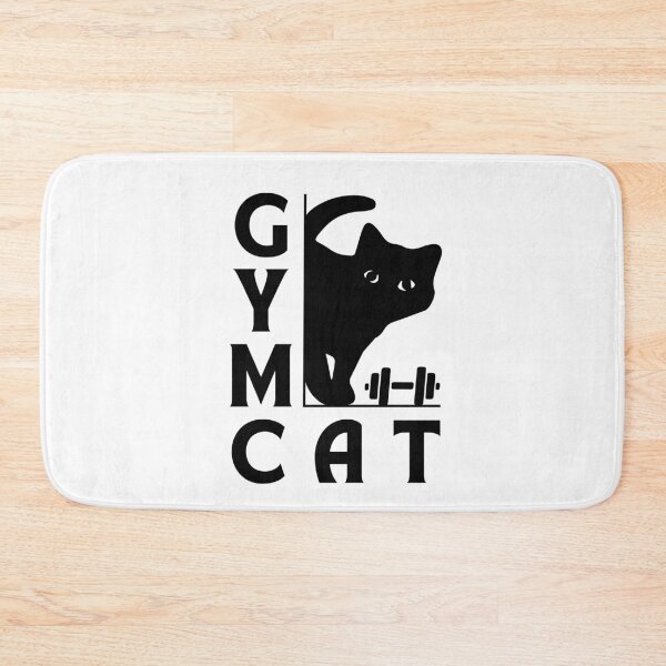 Item preview, Gym Cat Funny Workout T-Shirt Cat Lover Fitness Gift Weightlifting Tee designed and sold by oonproducts.