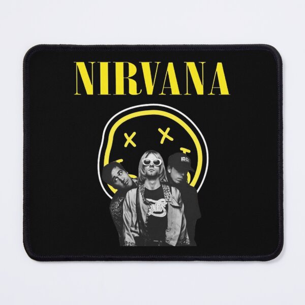 Item preview, Nirvana Band Grunge Retro Yellow and Black designed and sold by zigzagalo.