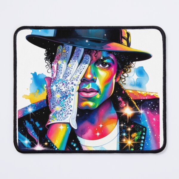 Item preview, Colorful Pop Legend Neon Portrait Art Print designed and sold by ExploreAura Studio.