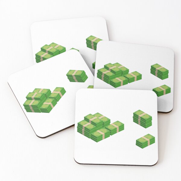 Item preview, Isometric Green Cash Stacks designed and sold by DailyDoodlesBySumbul.