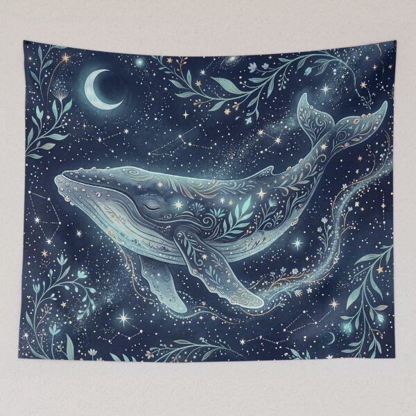 Item preview,  Whale Among the Stars designed and sold by ASTRAL ART LAB.