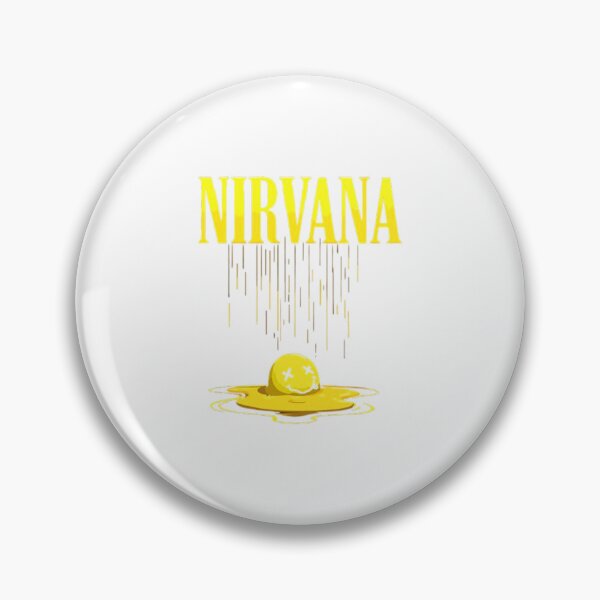 Item preview, Nirvana Band Grunge Retro Yellow and Black designed and sold by zigzagalo.