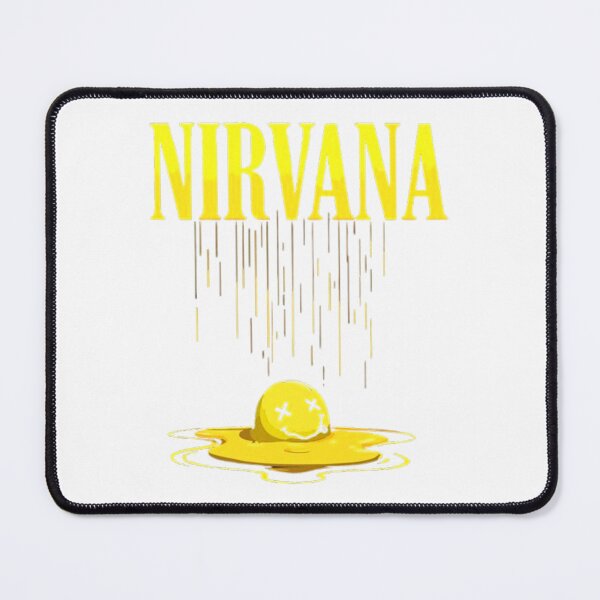 Item preview, Nirvana Band Grunge Retro Yellow and Black designed and sold by zigzagalo.