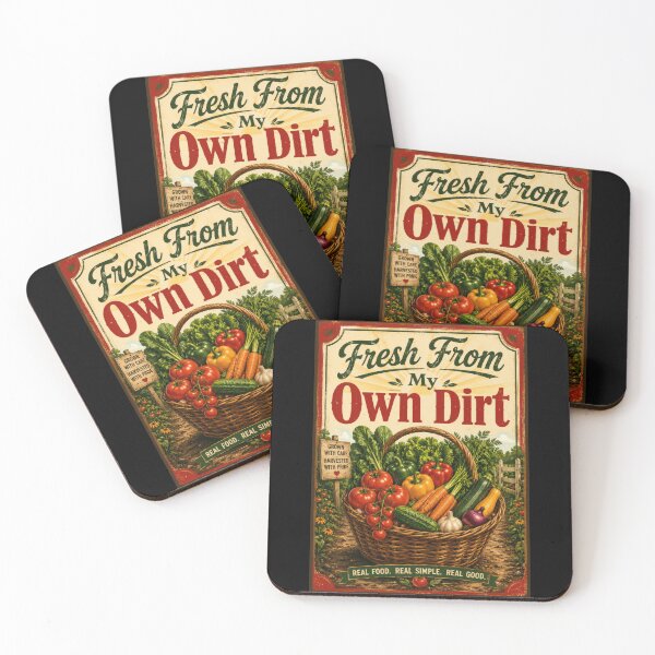 Item preview, Fresh From My Own Dirt Garden Poster  designed and sold by Sketchlegacy.