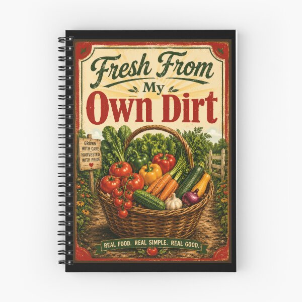 Item preview, Fresh From My Own Dirt Garden Poster  designed and sold by Sketchlegacy.
