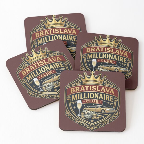 Item preview, Bratislava Millionaire Club Retro Classic Design designed and sold by killem667.