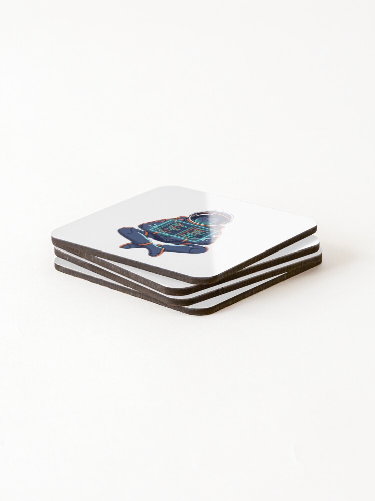 Thumbnail 4 of 5, Coasters (Set of 4), Resolving Bug designed and sold by CosmicCode.