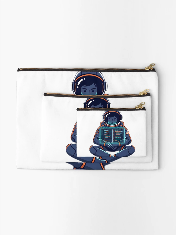 Thumbnail 2 of 4, Zipper Pouch, Resolving Bug designed and sold by CosmicCode.