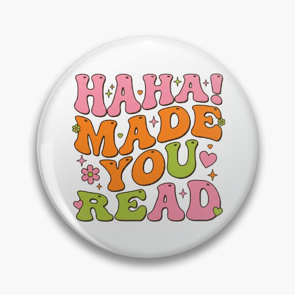 Item preview, Groovy Haha! Made You Read designed and sold by Soren Graft.