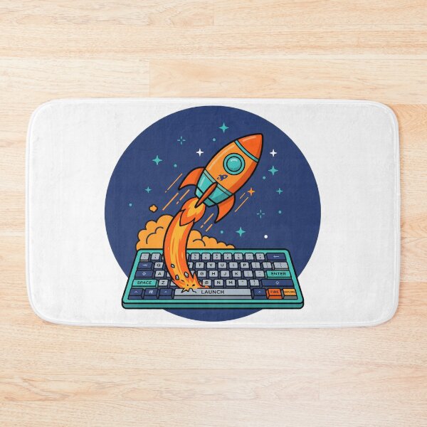 Item preview, Code rocket ready for launch  designed and sold by CosmicCode.