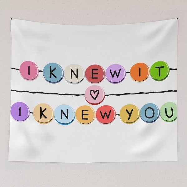 Item preview, I Knew It, I Knew You Taylor Swift Friendship Bracelet designed and sold by secondcityshore.