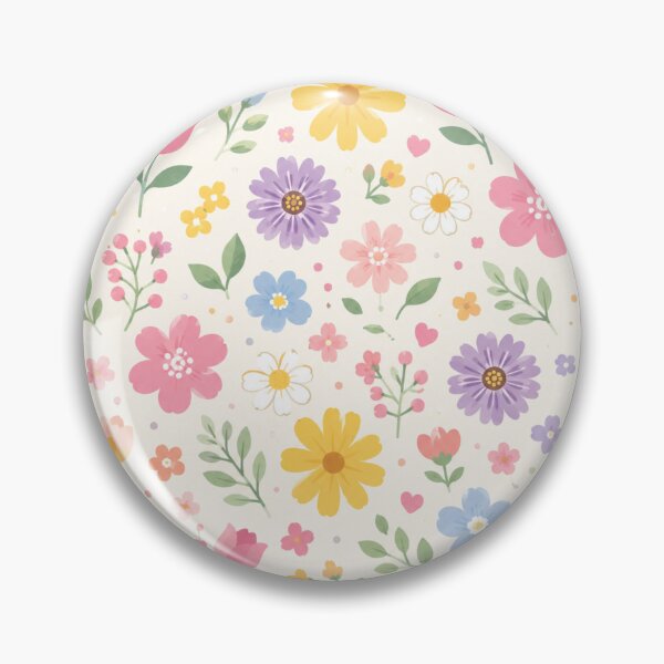 Item preview, Cute Pastel Floral Meadow Pattern designed and sold by 0606PM.