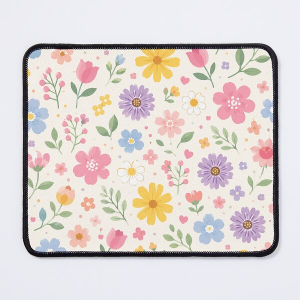 Item preview, Cute Pastel Floral Meadow Pattern designed and sold by 0606PM.