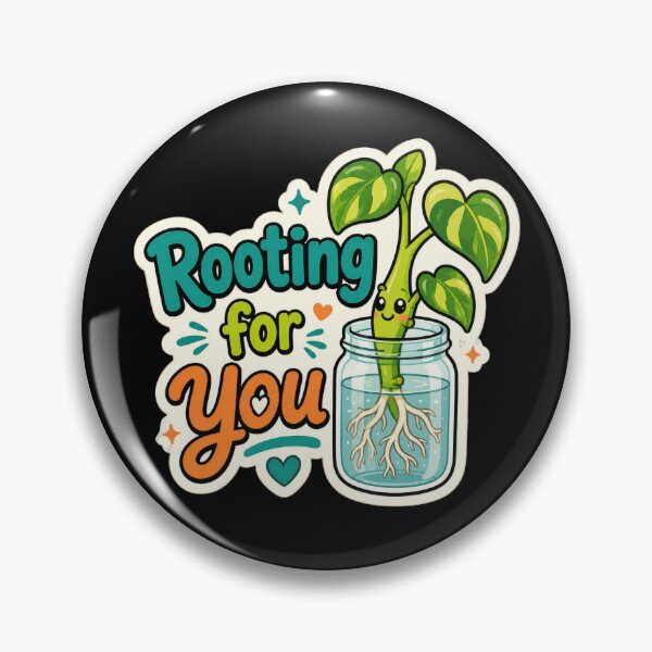Item preview, Rooting for You Plant Propagation Sticker  designed and sold by Sketchlegacy.