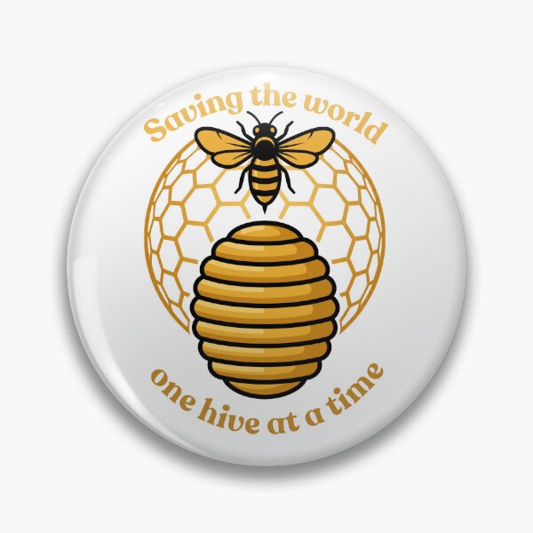 Item preview, Saving The World One Hive At A Time — Beekeeper Gift T-Shirt designed and sold by LumyFlow.