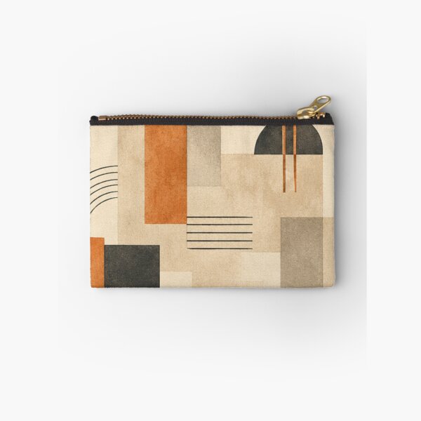 Item preview, Mid-century modern geometric pattern with neutral shapes designed and sold by Longsilp.