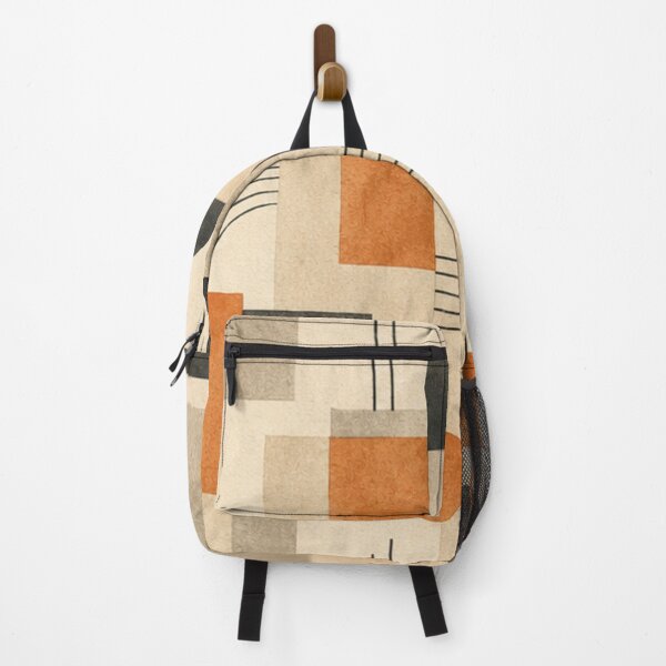 Item preview, Mid-century modern geometric pattern with neutral shapes designed and sold by Longsilp.