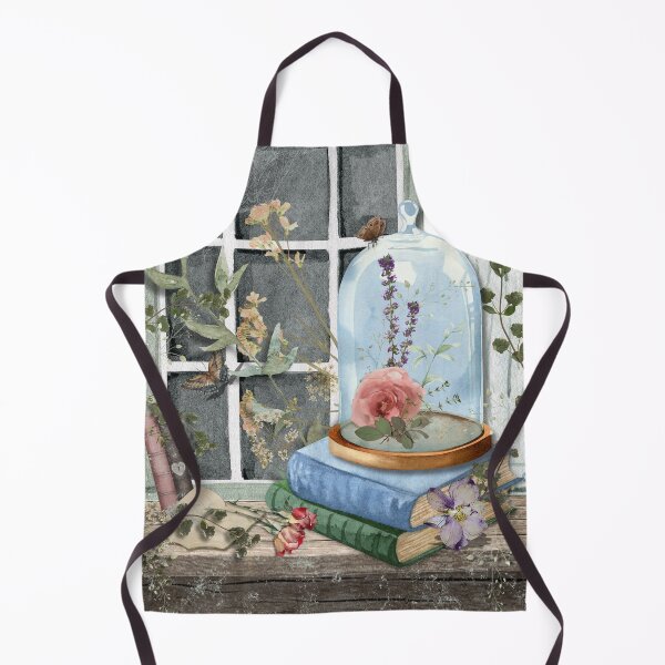 Item preview, Romantic Academia Vintage Bell Jar Rose | Soft Still Life designed and sold by TurquoiseBird.