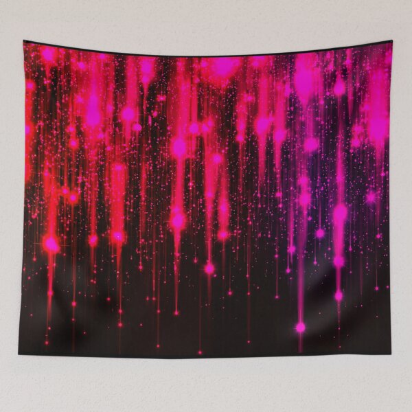 Item preview, Neon Pink Cosmic Light Trails – Abstract Futuristic Energy Art designed and sold by Exodoi.
