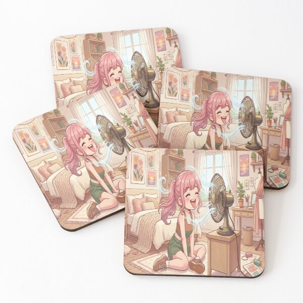 Item preview, Girl Enjoying Summer Breeze designed and sold by Azurart2.