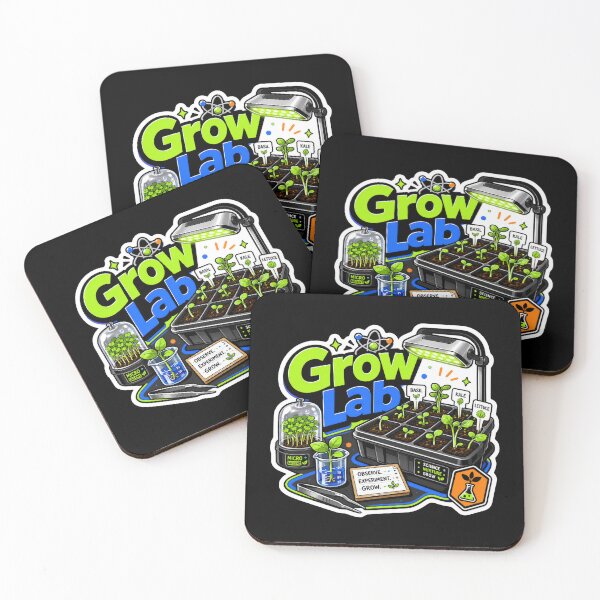 Item preview, Grow Lab Seed Starting Garden Sticker  designed and sold by Sketchlegacy.