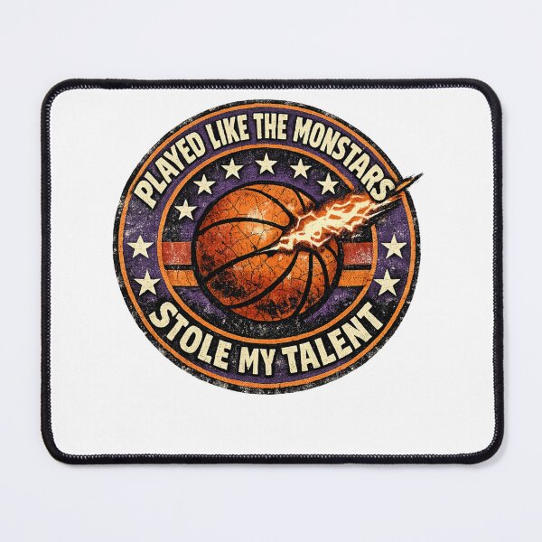 Item preview, Played Like The Monstars Stole My Talent — 90s Sports Movie Parody Shirt designed and sold by CerealBoxInk.