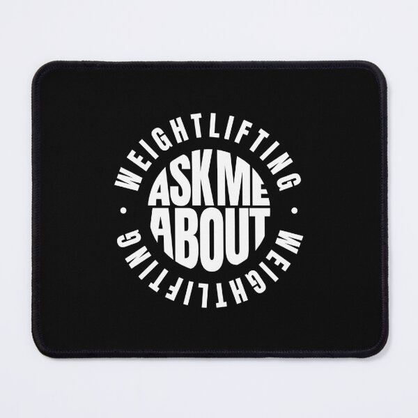 Item preview, Ask Me About Weightlifting designed and sold by MaryAller.