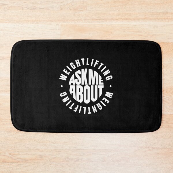 Item preview, Ask Me About Weightlifting designed and sold by MaryAller.