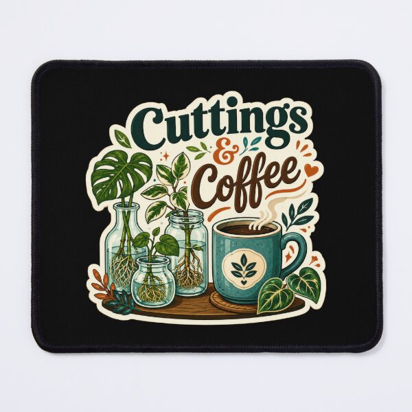 Item preview, Cuttings and Coffee Plant Propagation Sticker  designed and sold by Sketchlegacy.