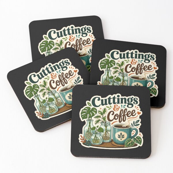 Item preview, Cuttings and Coffee Plant Propagation Sticker  designed and sold by Sketchlegacy.