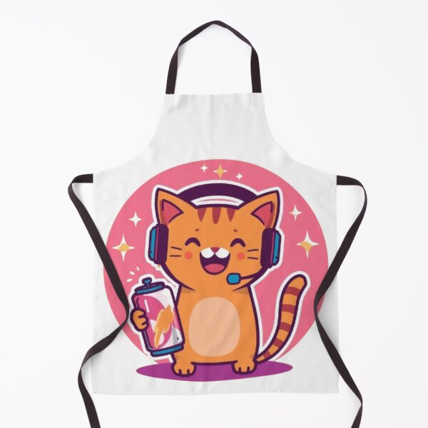 Item preview, Cat Powered Gaming Sticker designed and sold by Stylestickers55.