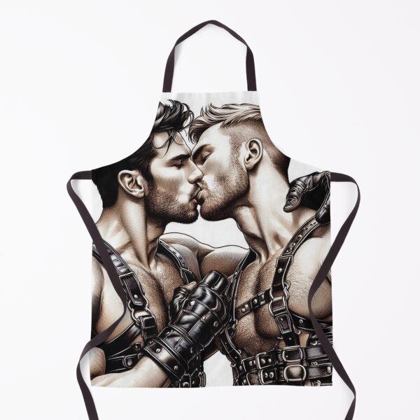 Item preview, Hot Leather Gay Pride Graphic Art Design designed and sold by ItsAKinkThing.