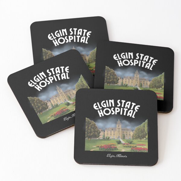 Item preview, Hospital Estatal de Elgin (Elgin, Illinois) designed and sold by GhostlyWorld.