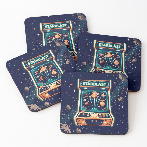 Item preview, Galactic Arcade - Space Code Game Art Vol. 2 designed and sold by CosmicCode.