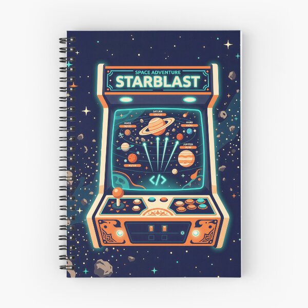 Item preview, Galactic Arcade - Space Code Game Art Vol. 2 designed and sold by CosmicCode.