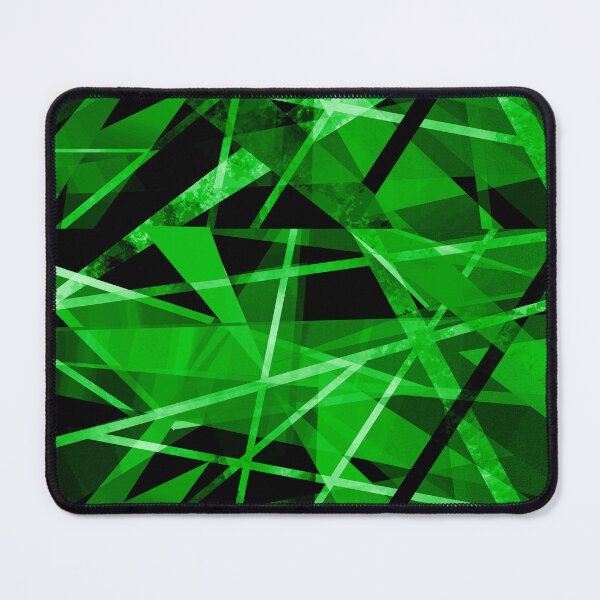 Item preview, Geometric Green Abstraction designed and sold by Andrew Hitchen.