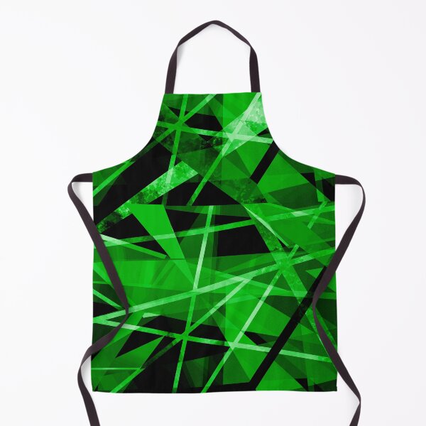 Item preview, Geometric Green Abstraction designed and sold by Andrew  Hitchen.