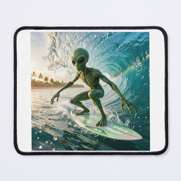 Item preview, Alien IRL Surfer T-Shirt designed and sold by AliensIRL.