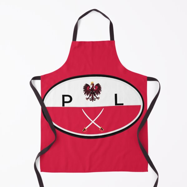 Item preview, poland flag oval polish eagle designed and sold by baby-designe.