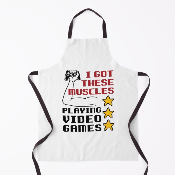 Item preview, Funny Gamer Gaming I Got These Muscles Playing Video Games designed and sold by jaygo.